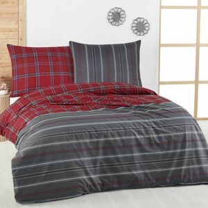 Kvalitex Delux Campus pamut ágynemű, szürke, 140 x 200 cm, 70 x 90 cm, 140 x 200 cm, 70 x 90 cm kép