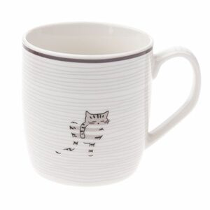 Cirmos macska porcelán bögre, 345 ml kép