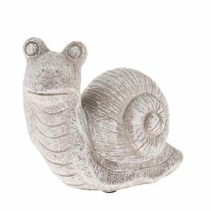 Kerti beton dekoráció Csiga szürke, 13 x 10 cm kép