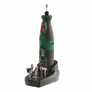 Asist AE2C07DN akkumulátoros mini egyenescsiszoló, tartozékokkal, 7, 2 V kép