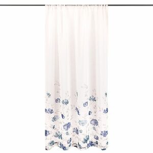 4Home Floral függöny kék, 140 x 245 cm kép