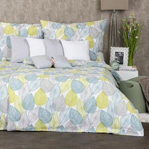 4Home Nordic Leaves pamut ágyneműhuzat, 140 x 200 cm, 70 x 90 cm, 140 x 200 cm, 70 x 90 cm kép