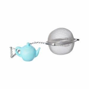 Orion rozsdamentes acél teaszűrő, átmérő 5, 4 cm + medál teáskanna kép