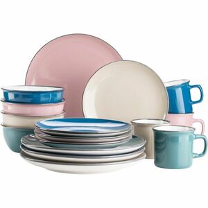 Mäser 16 darabos MAILA étkészlet – petróleum mix kép