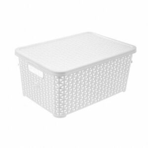 Orion Box fedéllel RATAN, 10 l, fehér kép