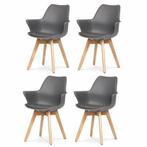 CT-771 GREY étkezőszék szett, 4 db kép