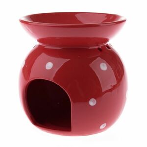 Porcelán aromalámpa Abuela piros, 9, 8 x 12, 5 cm kép