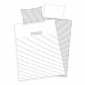 Gyermek pamut ágynemű kiságyba I love you, 100 x 135 cm, 40 x 60 cm kép