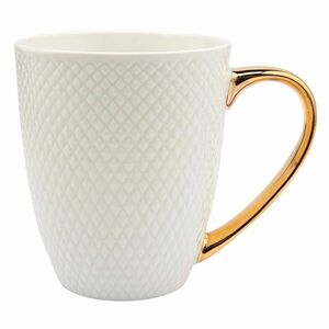 Florina Porcelánový hrnek v dárkovém balení Romby, 400 ml kép