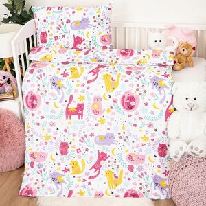 4Home Gyermek pamut ágynemű Playful Paws, 100 x135 cm, 40 x 60 cm, 100 x 135 cm, 40 x 60 cm kép