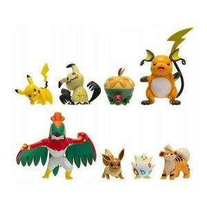 Pokémon figurák készlete, 8 db kép