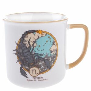 Skorpió csillagjegy porcelán bögre, 460 ml kép