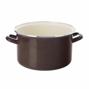 Orion Smaltált fazék szegéllyel Brown, 4 l, 4 l kép