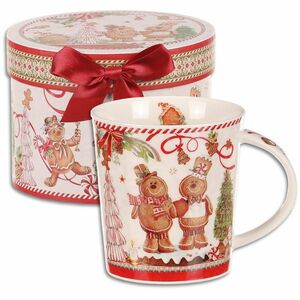 Karácsonyi bögrés mézeskalácsok ajándékdobozban 200 ml kép