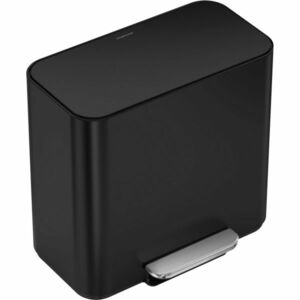 Simplehuman Mini pedálos szemetes szelektívhulladékgyűjtő 15 l, matt fekete kép