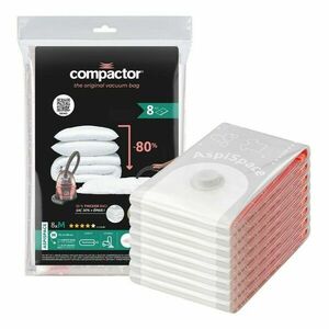 Compactor Aspispace vákuumtároló zsákok szettje, 6db, 70 l, 55 x 90 cm, 6 db kép