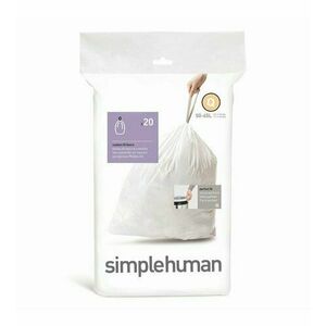 Simplehuman zsák szemeteskosárba Q 50-65 l, 20 db kép
