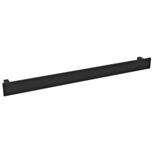 SAPHO PX079 Törülközőtartó, 80 x 6 cm, matt fekete kép