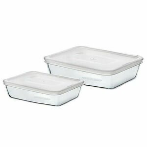 Pyrex Üvegedény szett 2 db, 1, 5 l + 2, 6 l kép
