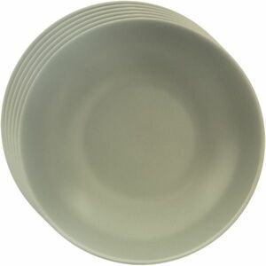 Orion Greenish kerámia mély tányérkészlet, 20, 5 cm, 6 db kép