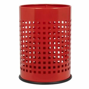 Alda Officer perforált szemetes 18 l, piros, 18 l kép