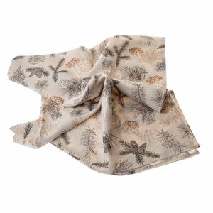 Tűlevelek vízálló karácsonyi abrosz, 140 x 140 cm kép