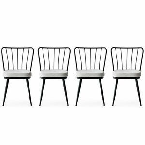 Yildiz White étkezőszék szett, 4 db, 4 db kép