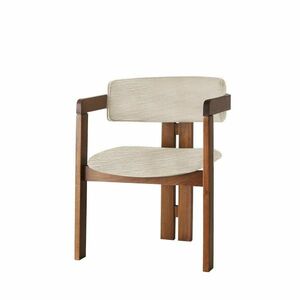 CO Light Grey and Walnut étkező szék kép