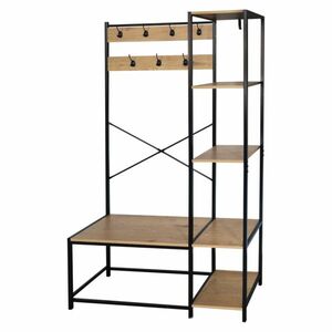 BERDY akasztó polcokkal, tölgyfa kép