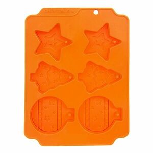 Orion szilikon forma karácsonyi dekoráció, 17 x 23cm , narancssárga kép