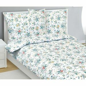 Bellatex Nefelejcs pamut ágyneműhuzat, 140 x 200 cm, 70 x 90 cm kép