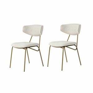 Nancy White and Gold étkezőszék szett, 2 db kép