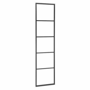 SAPHO Ska551 Ska törülközőtartó 42 x 170 x 2 cm, matt fekete kép