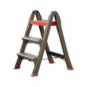 Szikla műanyag lépcső barna, 47 x 70 x 78 cm kép