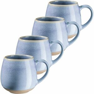 Mäser 4 db nagy bögre szett AQUATA – 500 ml, kék, 500 ml kép