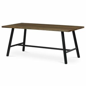 Tömörfa étkezőasztal 180 x 90 cm, diófa kép