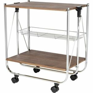 Wenko Összecsukható tálalószekrény Dinett dió, 70 x 40, 6 x 68 cm kép