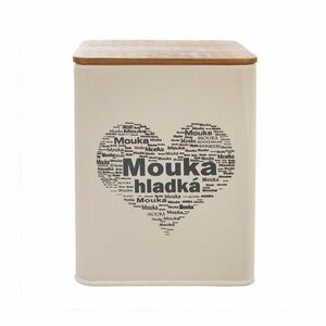 Orion Szív fémdoboz, lisztre, magassága: 14 cm, kép