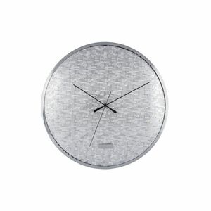 Karlsson 6005SI design falióra, ezüst, átmérő 40cm kép