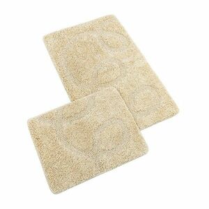 Bellatex Fürdőszoba szőnyeg szett kivágás nélkül BANYSILVER bézs, 60 x 100, 60 x 50 cm kép