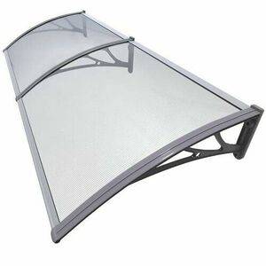 Előtető bejárati ajtóhoz, 100 x 200 cm, átlátszó, NEM OSZTOTT kép