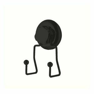 Compactor Bestlock Black kettős fürdőszoba kampó kép