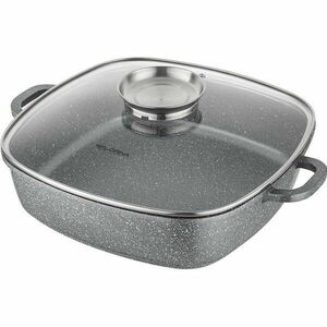 Florina Alumínium tepsi aroma kapaklı Lava 3, 5 l, 28 × 28 × 7, 5 cm kép