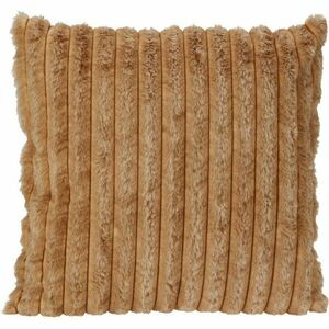 Stripes párna, világosbarna, 45 x 45 cm kép