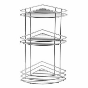 AQUALINE 37015 Chrom line sarokpolc, hármas, ezüst kép