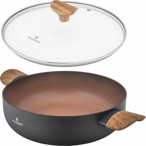 Valdinox Morgan 26 cm-es sekély serpenyő fedéllel, 3, 4 l kép