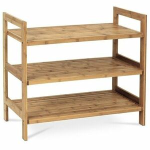 Cipőtartó 3 emeletes, bambusz kép