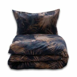 Vízlevelek ágyneműhuzat pamut és len keverékből, 220 x 200 cm, 2x 70 x 80 cm kép