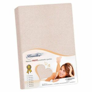 Bellatex frotté lepedő púderrózsaszín, , 140 x 200 cm kép