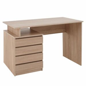 HANY NEW íróasztal, sonoma tölgy kép